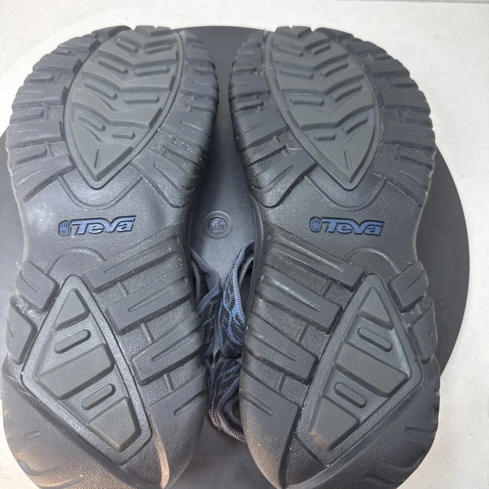 Teva Hurricane Sandals 1093379 Blue Black Mens Outdoor Strappy 13